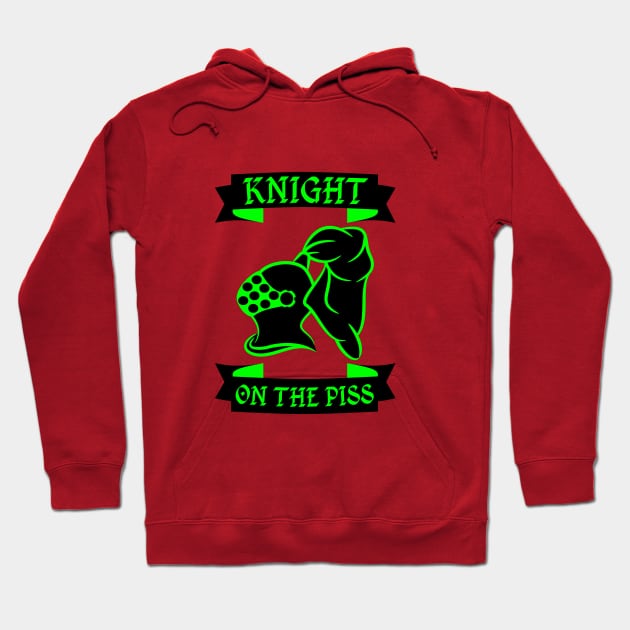 Stag Knight on the Piss Hoodie by mailboxdisco